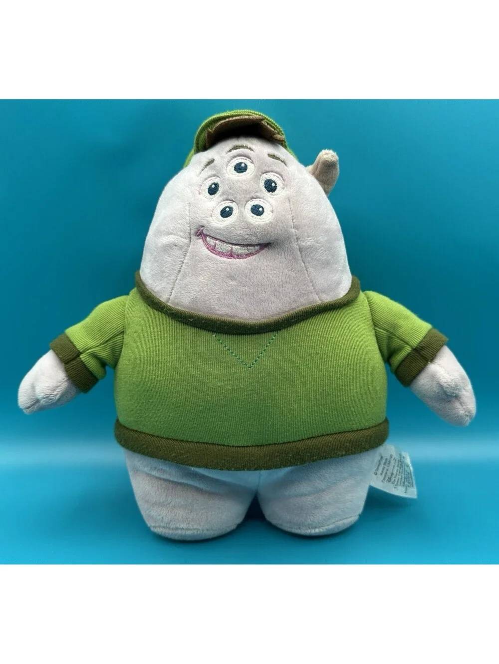 NWOTS Disney Store 11” Plush Monsters University Scott Squishy Squibbles EUC.